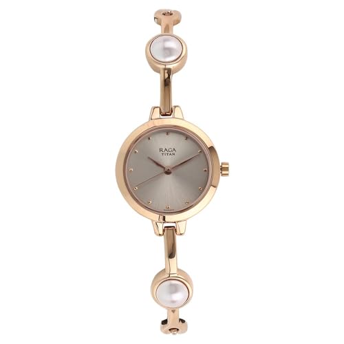 Titan Autumn-Winter 19 Analog Rose Gold Dial WomenS Watch Nm2576Wm01/Nn2576Wm01/Np2576Wm01 Condition-New