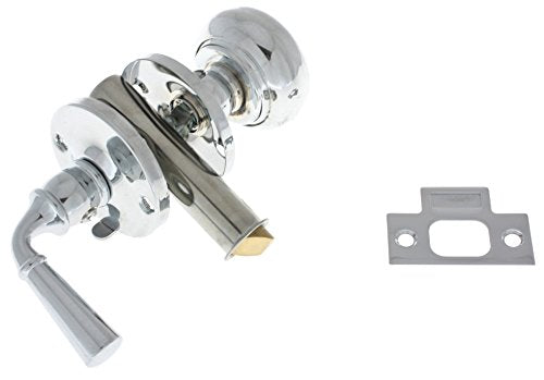 idh by St. Simons 21250-026 Premium Quality Solid Brass Storm Screen Door Latch, Polished Chrome Condition-New