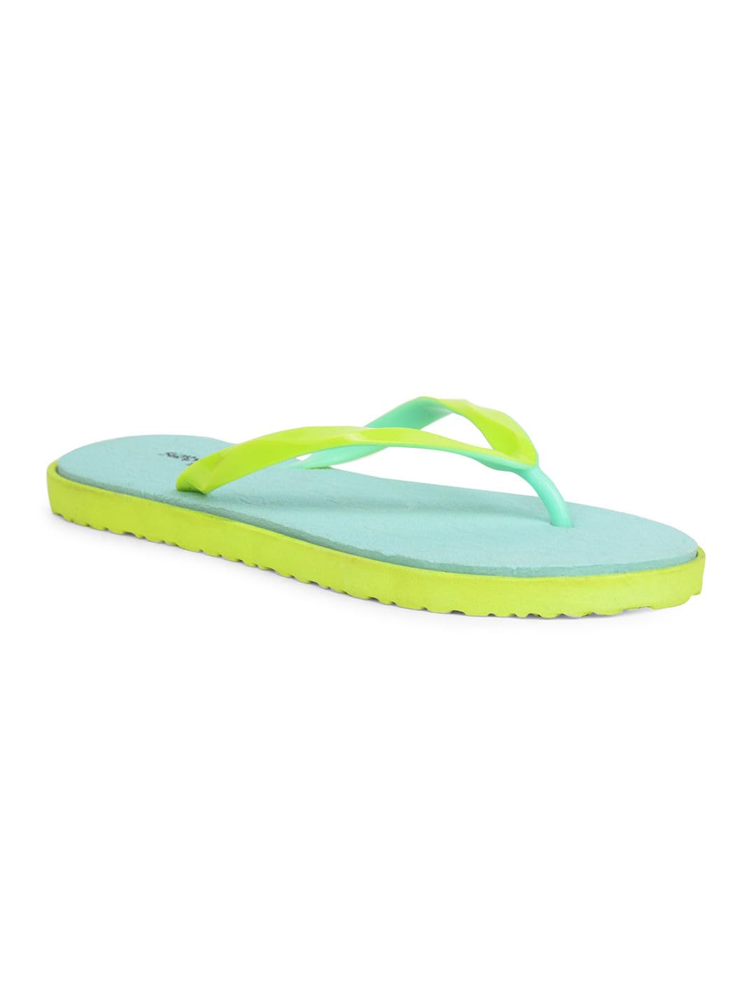 Bata Evelyn WomenS Green Flip Flops - 7 Uk (5717210)