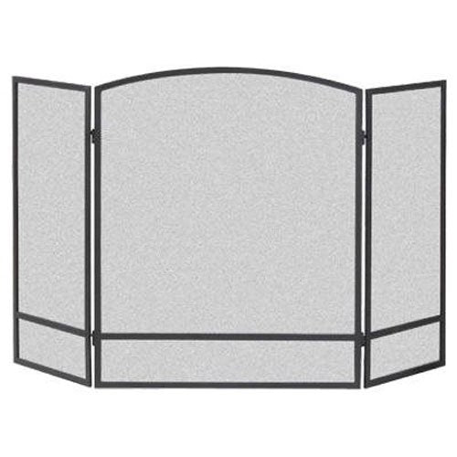Panacea Products 15951 3-Panel Arch Screen with Double Bar for Fireplace, 29.25 Inch Condition-New