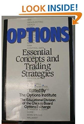 Options: Essential Concepts and Trading Strategies-New