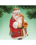 G.DeBrekht 8116211 Jazzman Santa Wooden Christmas Ornament-Like New Condition-Like New