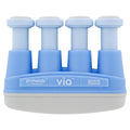 Prohands VIA Hand Exerciser, Finger Exerciser (Hand Grip Strengthener), Spring-Loaded, Finger-Piston System, Isolate and Exercise Each Finger, (6 lb Medium Tension, Blue-Via Music)
