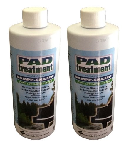 Dampp-Chaser - Piano Humidifier - Pad Treatment  16oz - Combo 2 - 8 oz Bottles  Presentation may vary..