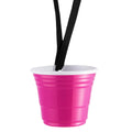 Red Cup Living Pink Shot Glasses with Lanyard, 2oz Reusable | Heavy-Duty, Perfect for Parties and Gifting | Christmas, Holiday Gifts | Cocktail, Vodka Shot Glasses