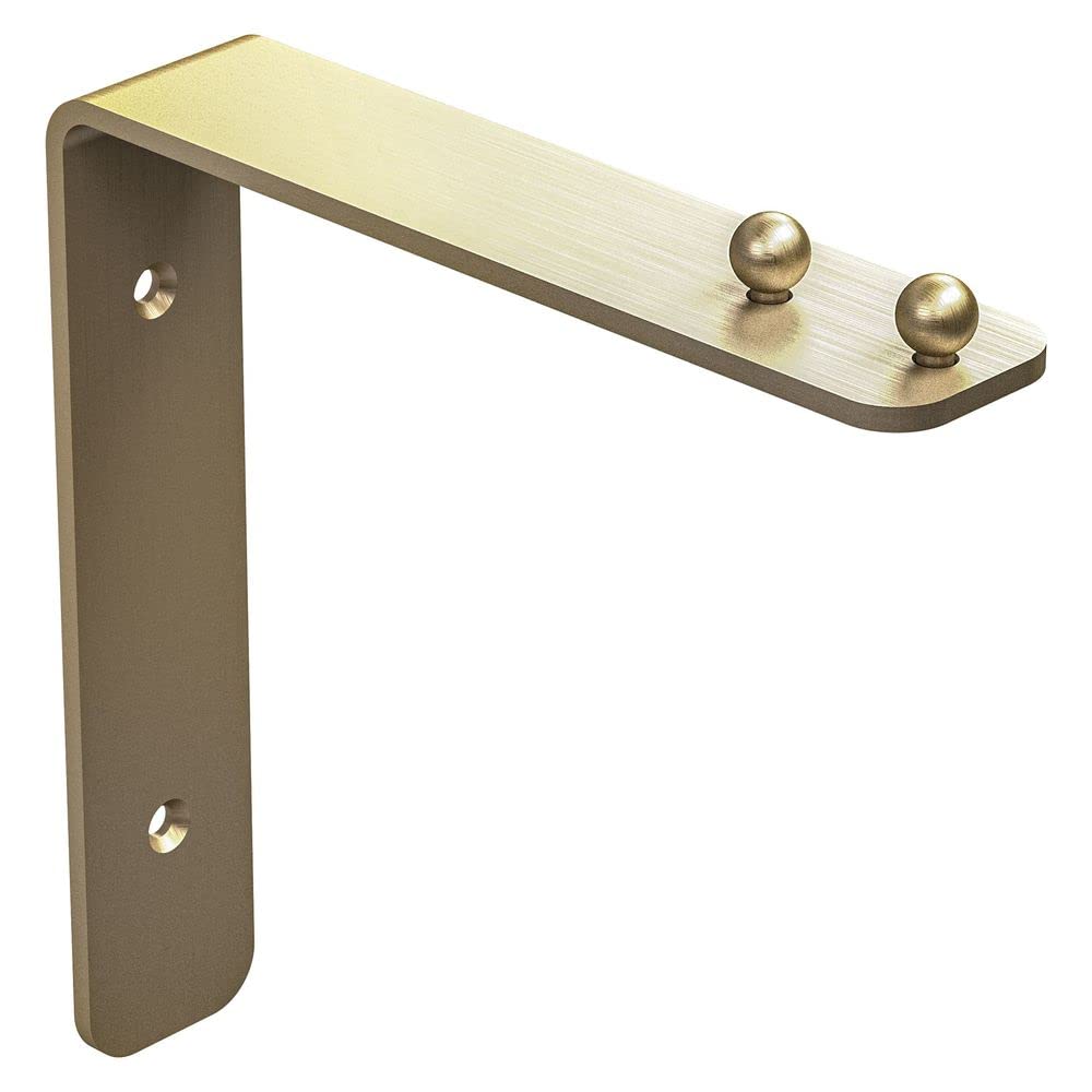 National Hardware N275-504 Square Plant Hanger  7  Brushed Gold