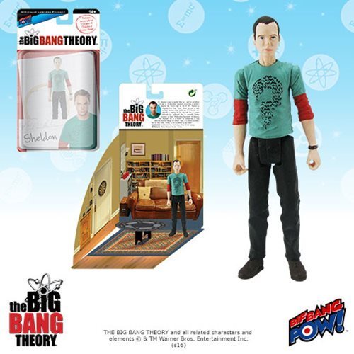 The Big Bang Theory Sheldon Riddler 3 3/4-Inch Fig Condition-New