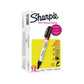 Sharpie Permanent Paint Marker, Medium Bullet Tip, Black, Dozen