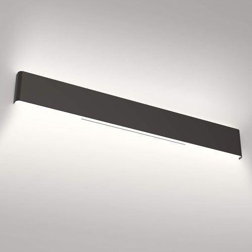 Aipsun 43.3in/40W Modern Black Vanity Light Fixtures LED Black Bathroom Wall Light Up and Down Bathroom Lighting Fixtures White Light 5000K Condition-New
