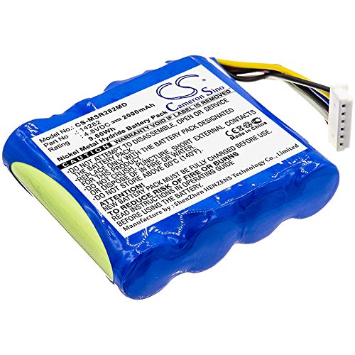 Cameron Sino New Replacement Battery Fit for Masimo Pulse oximeter Radical7 Color, Radical-7, Rainbow(2000mAh / 9.60Wh)-Like New Condition-Like New