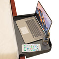 Bedside Shelf for Bunk Beds, Lofts & Bed Frames - Heavy Duty Storage Tray Fits Laptops, Book & Drinks - Great for Students College Dorm Room & Kids Bedroom to Replace Nightstand (Black) Condition-New