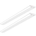 ANTLUX 110W 8FT LED Wraparound Ultra Slim Strip Lights, 12600LM, 5000K, 8 Foot LED Garage Shop Lights, Flush Mount Warehouse Office Ceiling Lighting Fixture, Fluorescent Tube Replacement, 2 Pack