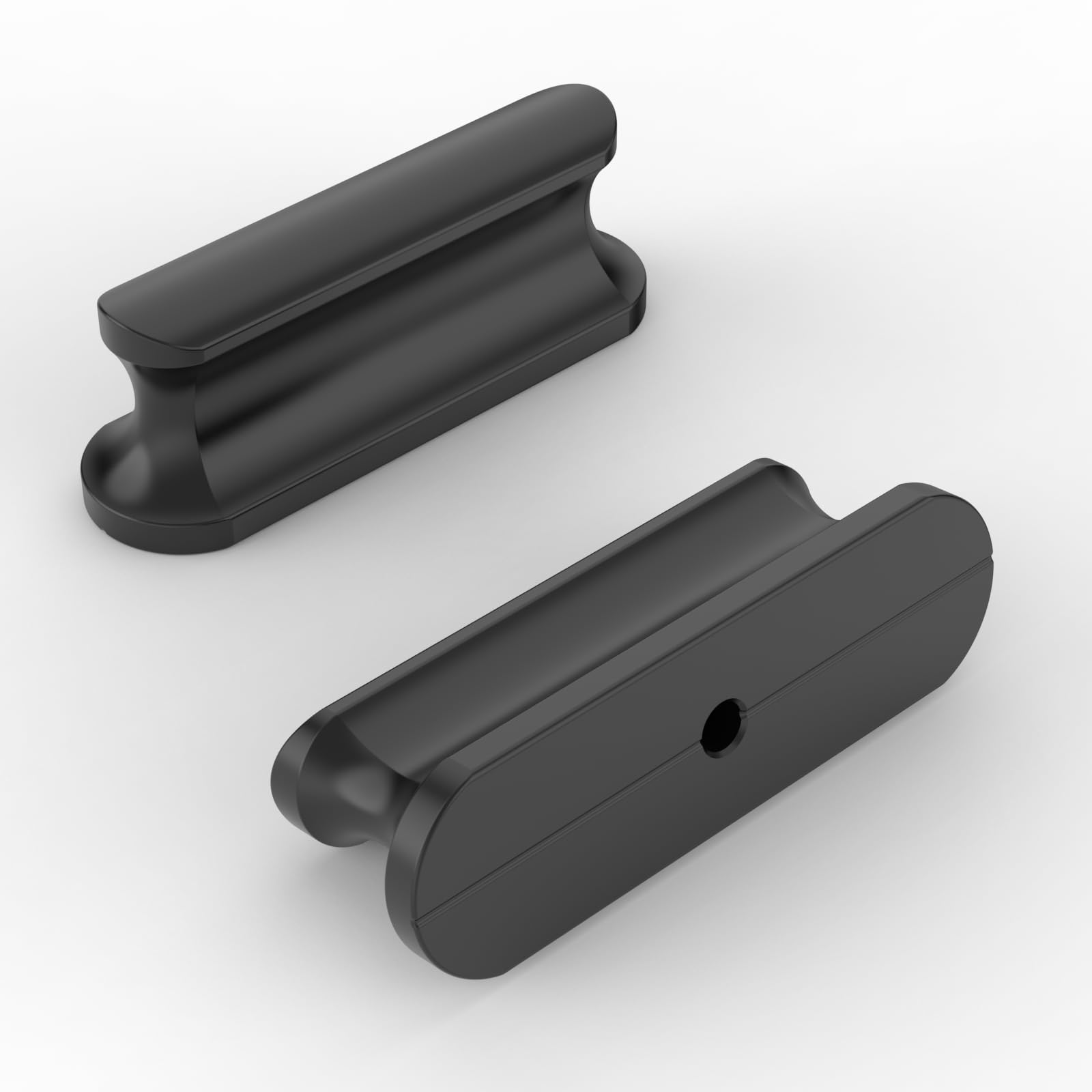 Asidrama 10 Pack Matte Black Kitchen Cabinet Knobs - Dresser & Drawer Knobs - Zinc Cabinet Hardware