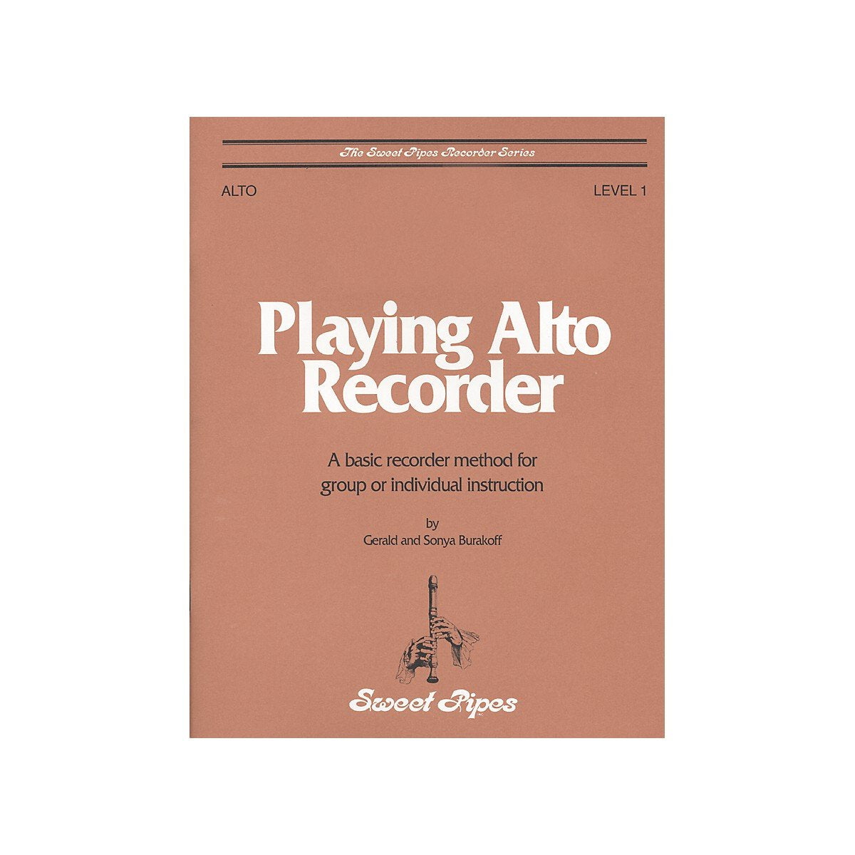 Sweet Pipes Playing Alto Recorder-used