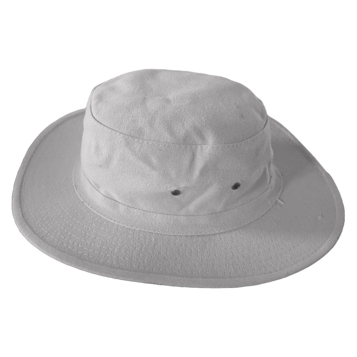 Teemoods Unisex Cotton Cricket Umpire Hat  Sun Hat  Sports Cap- Off White