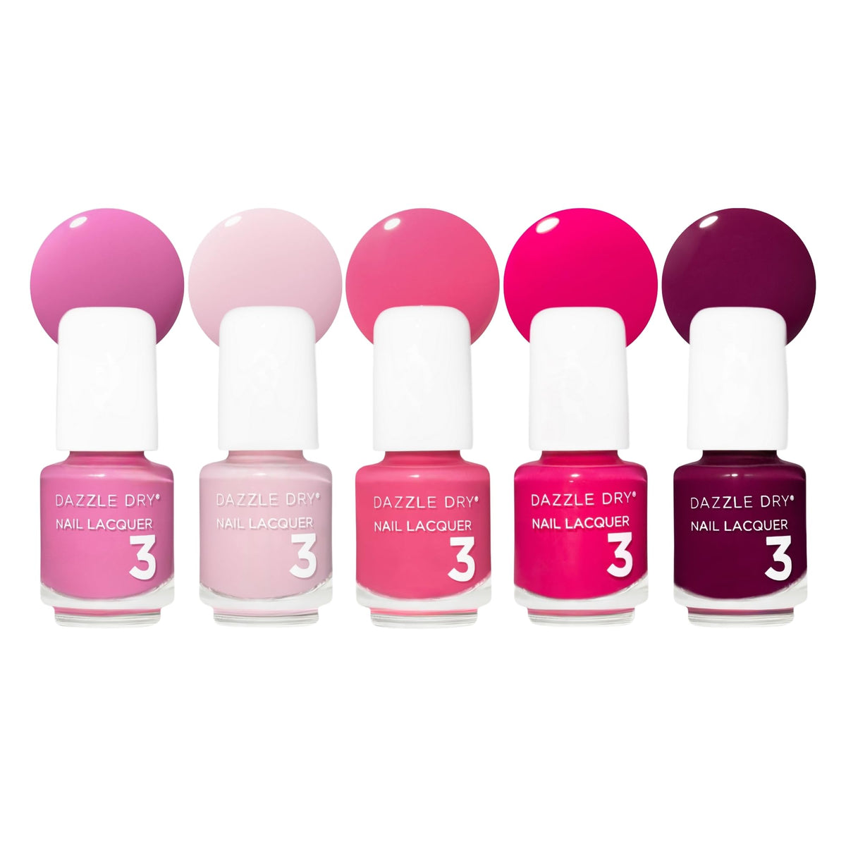 Dazzle Dry Mini Flight – Coronado – 5 Mini Lacquers