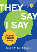 They Say / I Say-New