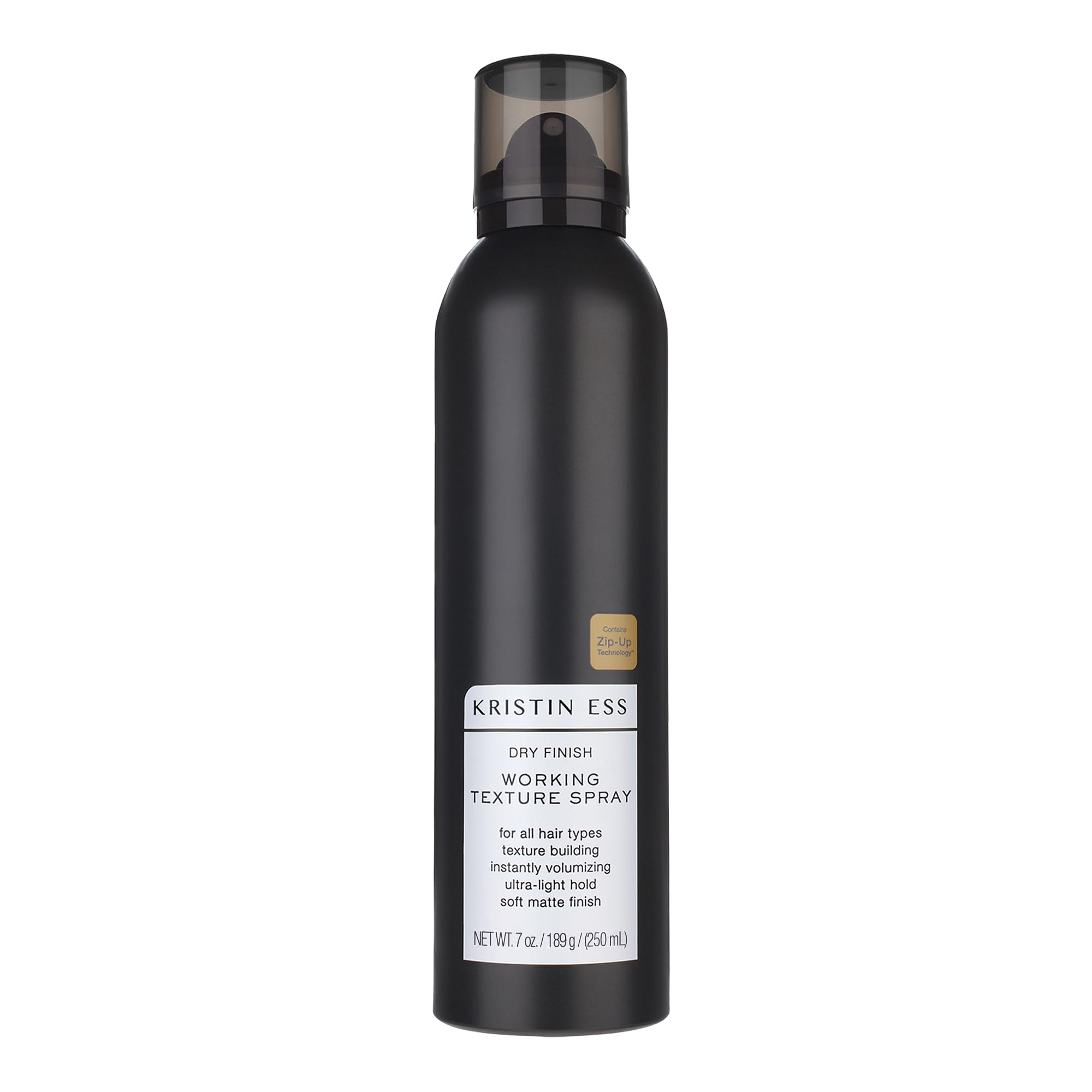 Kristin Ess Dry Texture Hair Spray for Women | Professional Salon | Light Hold Texturizing Styler + Volumizing Hairspray for Curls, Waves + Fine Hair | Soft Matte Finishing | Fresh Pear Fragrance, 7oz