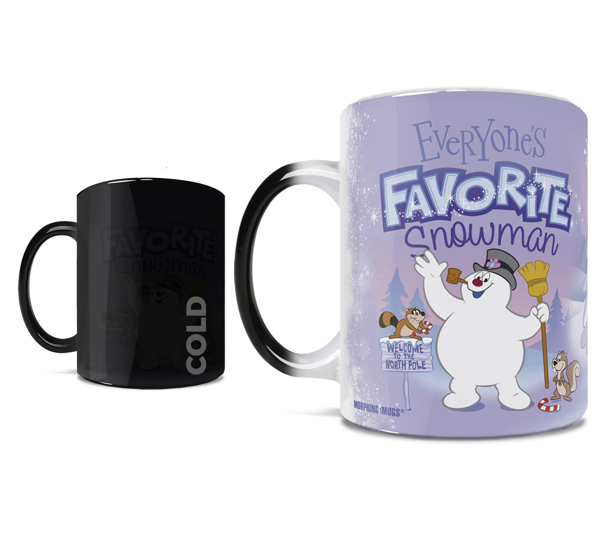 Christmas Frosty the Snowman Everyones Favorite Snowman 11 oz Morphing Mug