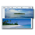 Print File Premium Archival Album Page for Four 4x12Inch APS Prints, 8 mil, 25 Pack, Clear Condition-New