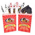 All7s Canasta Cards 2-Pack with Point Values  Jumbo Index Playing Cards for Family Game Night  Card Games for Adults and Kids