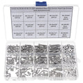 HVAZI #2-56#4-40#6-32 UNC Knurled Hex Socket Head Cap Screw & Nut Kit