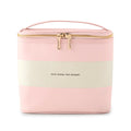 kate spade new york Small Insulated Lunch Box, Blush Rugby Stripe