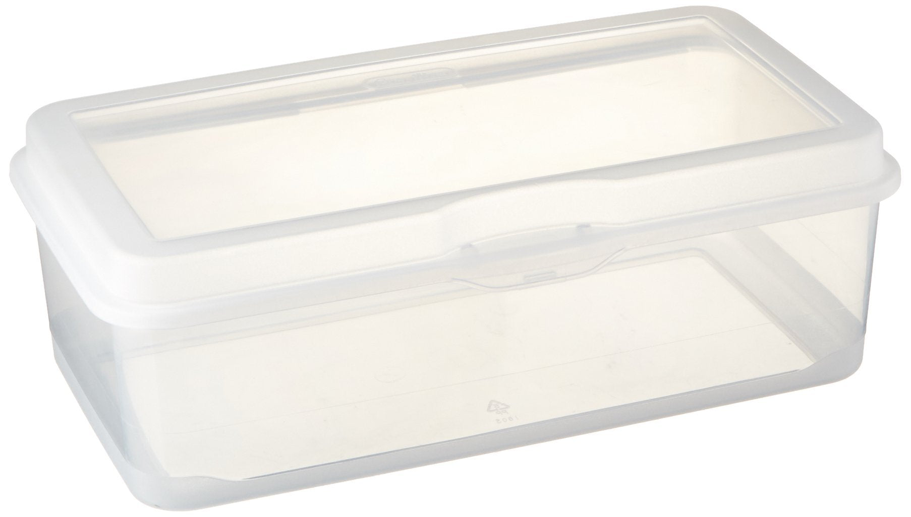 Sterilite Storage Box Flip 13 1/8Inch L x 7 5/8Inch W x 4 1/2Inch H Condition-New