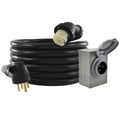 Conntek GIB1450-025 Duo-Rain Seal 50Amp Power Inlet Box and Temp Power Cord Combo Kit, 25 Feet Condition-New
