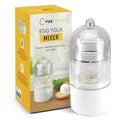EggFecto Egg Yolk Mixer - Egg Spinner Scrambler for Small and Large Eggs | Portable Golden Egg Maker for Hard Boiled Eggs | Easy To Use Manual Egg Shaker | Egg Mixer In Shell Shaker with Pulling Rope Condition-Used