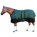 HILASON 1200D Winter Waterproof Poly Horse Turnout Blanket Belly Wrap Green | 66 in