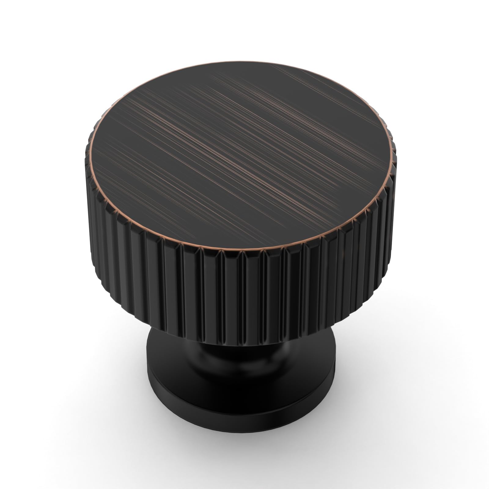 Asidrama 10 Pack Oil Rubbed Bronze Kitchen Cabinet Knobs Dresser Drawer Cabinet Hardware Zinc Knobs for Dresser Drawers