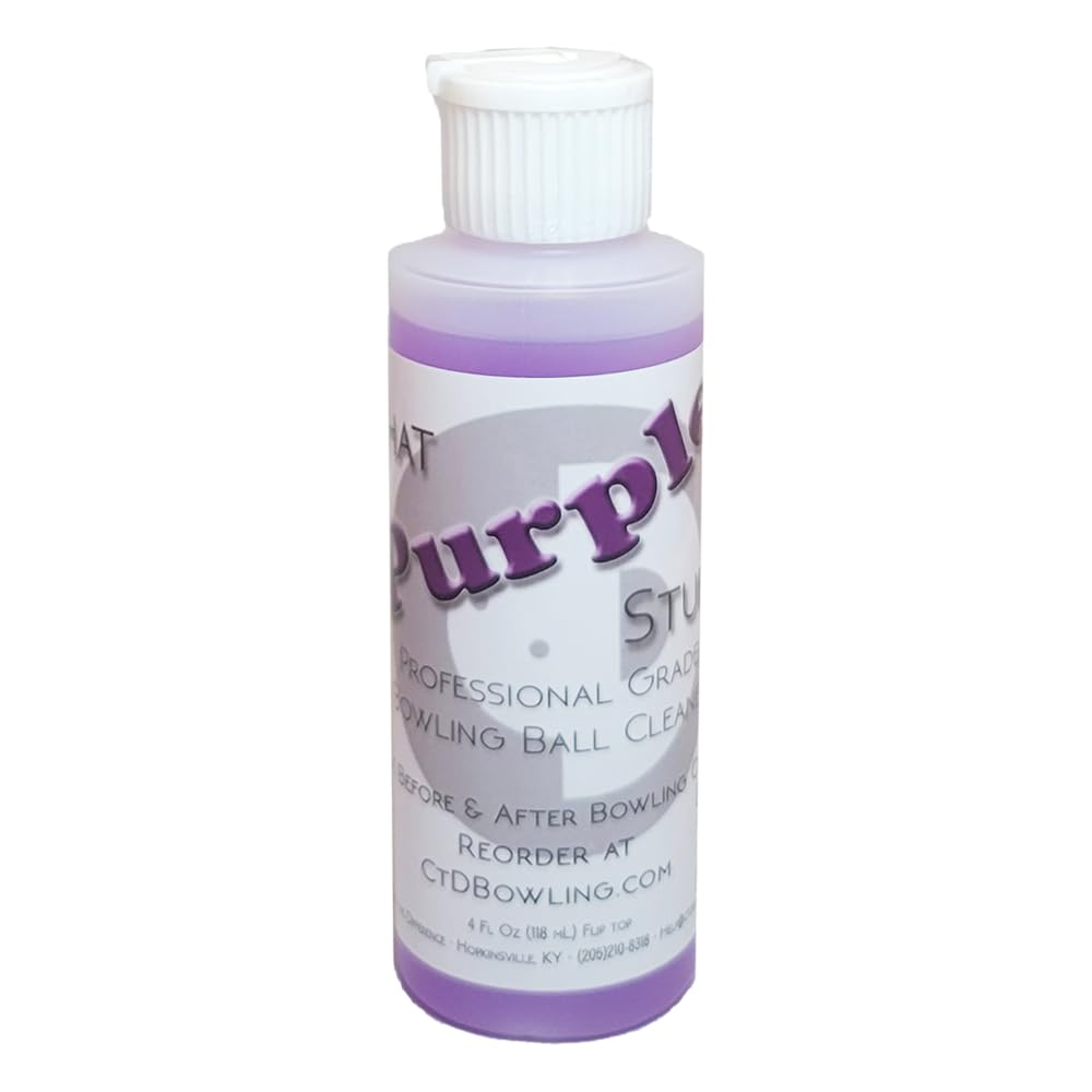 That Purple Stuff Professional Grade Bowling Ball Cleaner (4 oz Flip Top)
