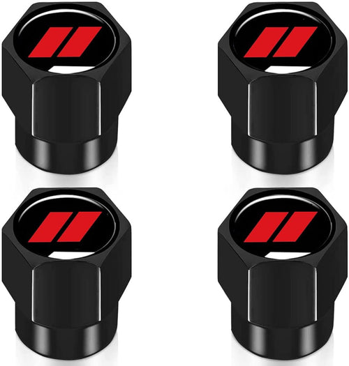 4Pcs Tire Valve Stem Caps Explosion Valve Cover Aluminum Alloy Compatible with Dodge Challenger Charger Durango Avenger
