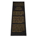 Ukonic Star Wars: A New Hope Title Crawl Printed Area Rug | Indoor Floor Mat, Accent Rugs for Living Room and Bedroom, Home Decor for Kids Playroom | Lucasfilm Gifts and Collectibles | 26 x 77 Inches