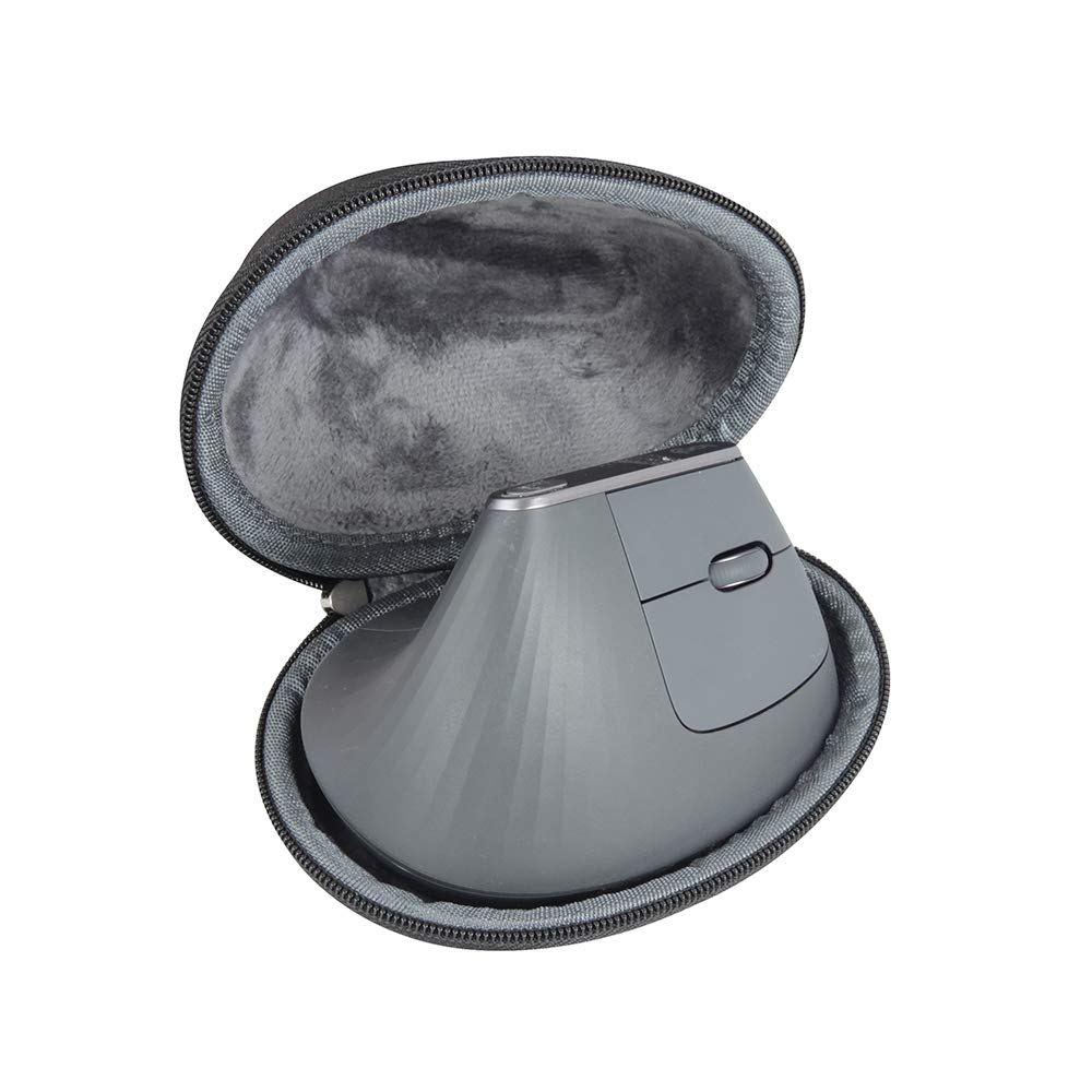 Hermitshell Hard Travel Case for Logitech MX Vertical Wireless Mouse (Black  Case for MX Vertical)