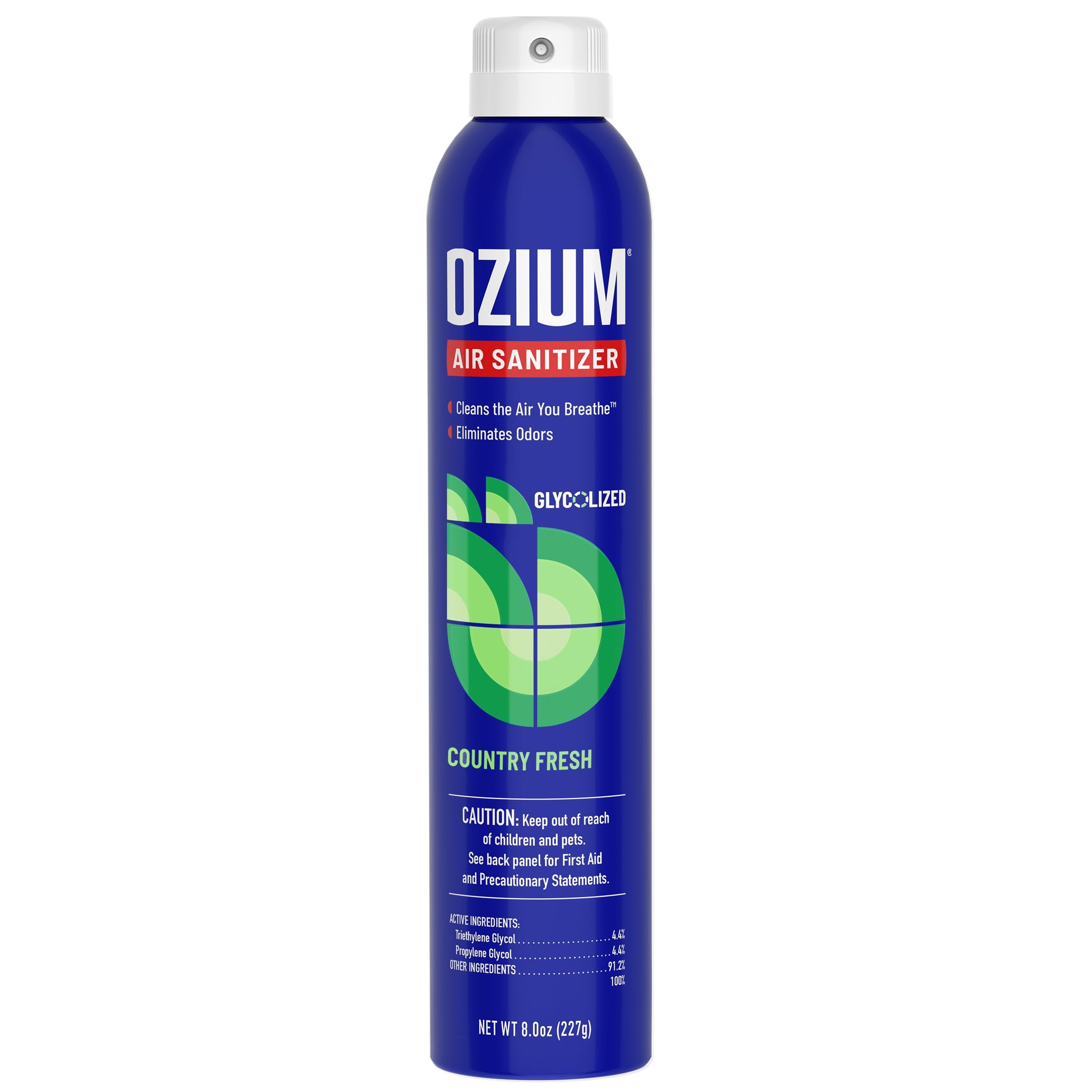 Ozium 8 Oz. Air Sanitizer & Odor Eliminator for Homes  Cars  Offices and More  Country Fresh  Pack of 1
