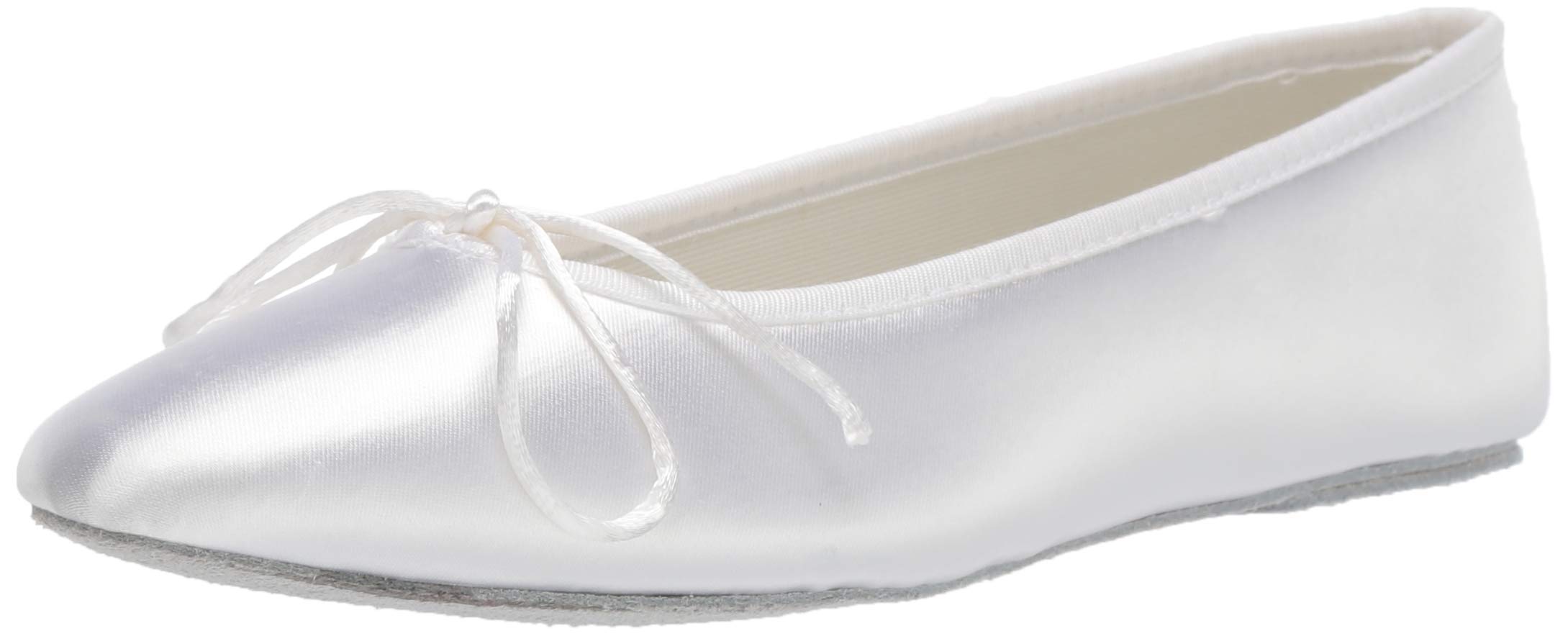Touch Ups Women's Ballet Dyeable Flat,White,5.5 M Condition-New