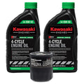 10W-40 Kawasaki Oil Change Kit  (1) 49065-7010 Oil Filter & (2) 99969-6296 Quarts Of Oil