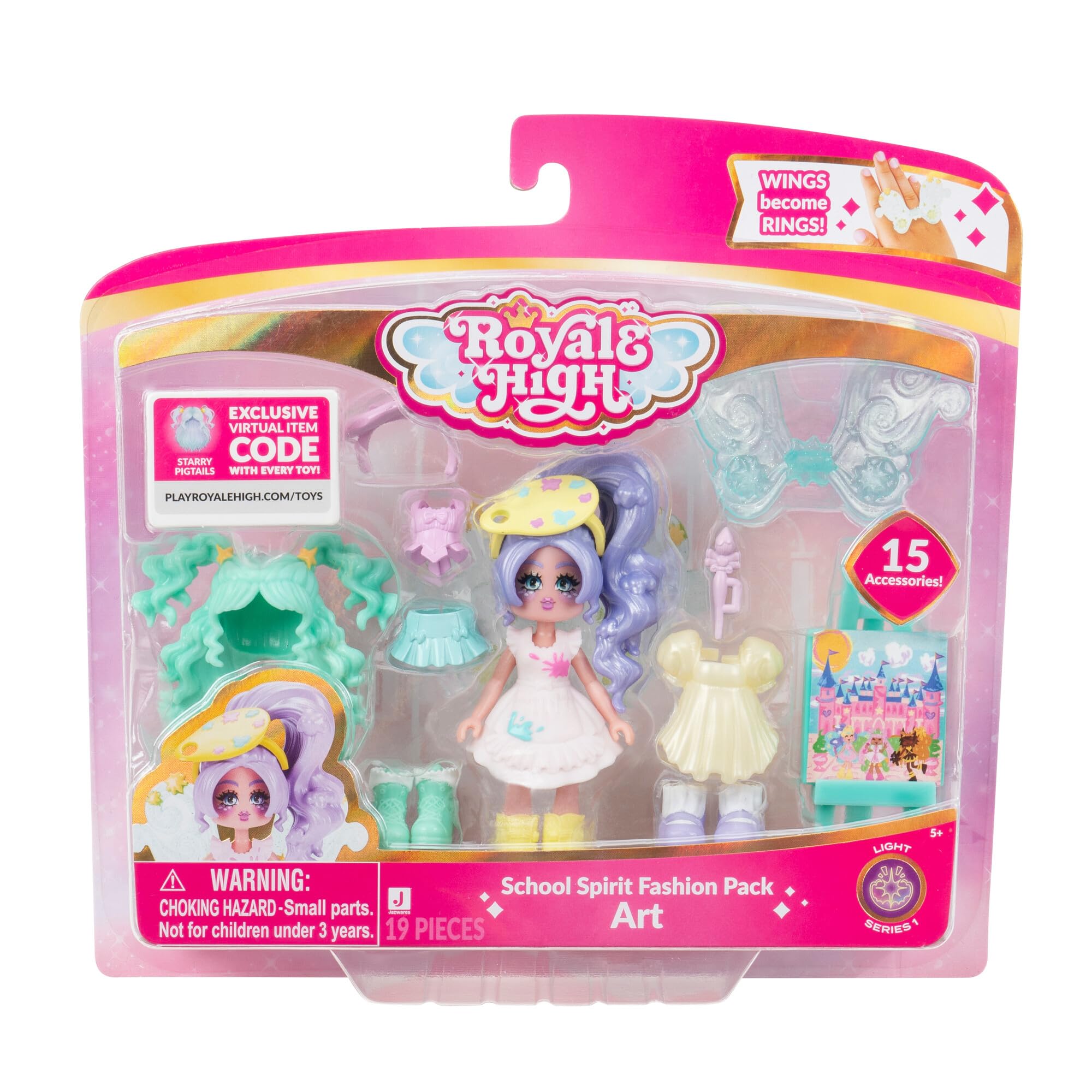 Royale High 3 School Spirit Fashion Pack: Art - Light Series 1