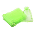 Bezall 100Pcs Organza Bags  4x6 Inch Sheer Drawstring Gift Bags  Light Green Organza Jewelry Pouches  Wedding Party Favor Pouches  Jewelry  Cosmic Business  Christmas Party Favor Bags