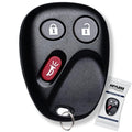 KeylessPros 3-Button Keyless Entry Remote Key Fob Replacement, fits Chevy Suburban Tahoe Avalanche Silverado, GMC Sierra Yukon, Equinox SSR, Cadillac Escalade, 21997127, LHJ011 Condition-New