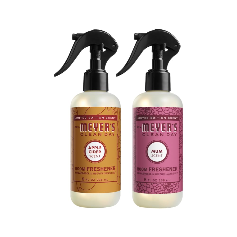 Mrs. Meyer’s Clean Day Variety Pack Room Freshener Apple Cider and Mum 8 fl oz. 2ct.