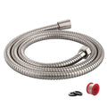 Pichrain Kink-Free Stainless Steel Shower Hose Replacement  60 Inch  Anti-Twist Flexible Metal Shower Head Hose  Brushed Nickel