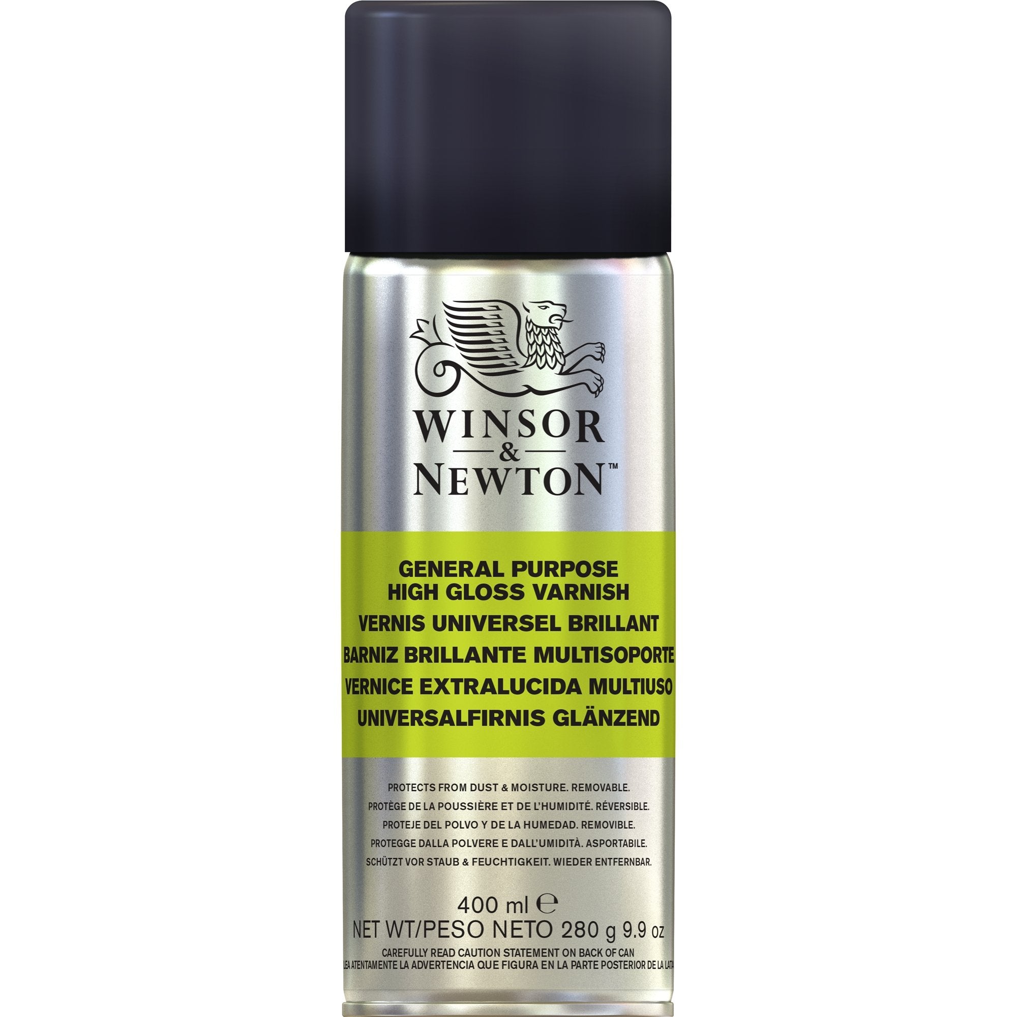 Winsor & Newton Professional Artists Aerosols, All Purpose High Gloss Varnish, 400ml