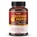 Cayenne Pepper, with Ginger, Turmeric, Cinnamon, Black Pepper - Digestion Support (150-day Supply) Condition-New