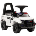Aosom Kids Push Ride On Car with Working PA System and Horn 18M-5Y White