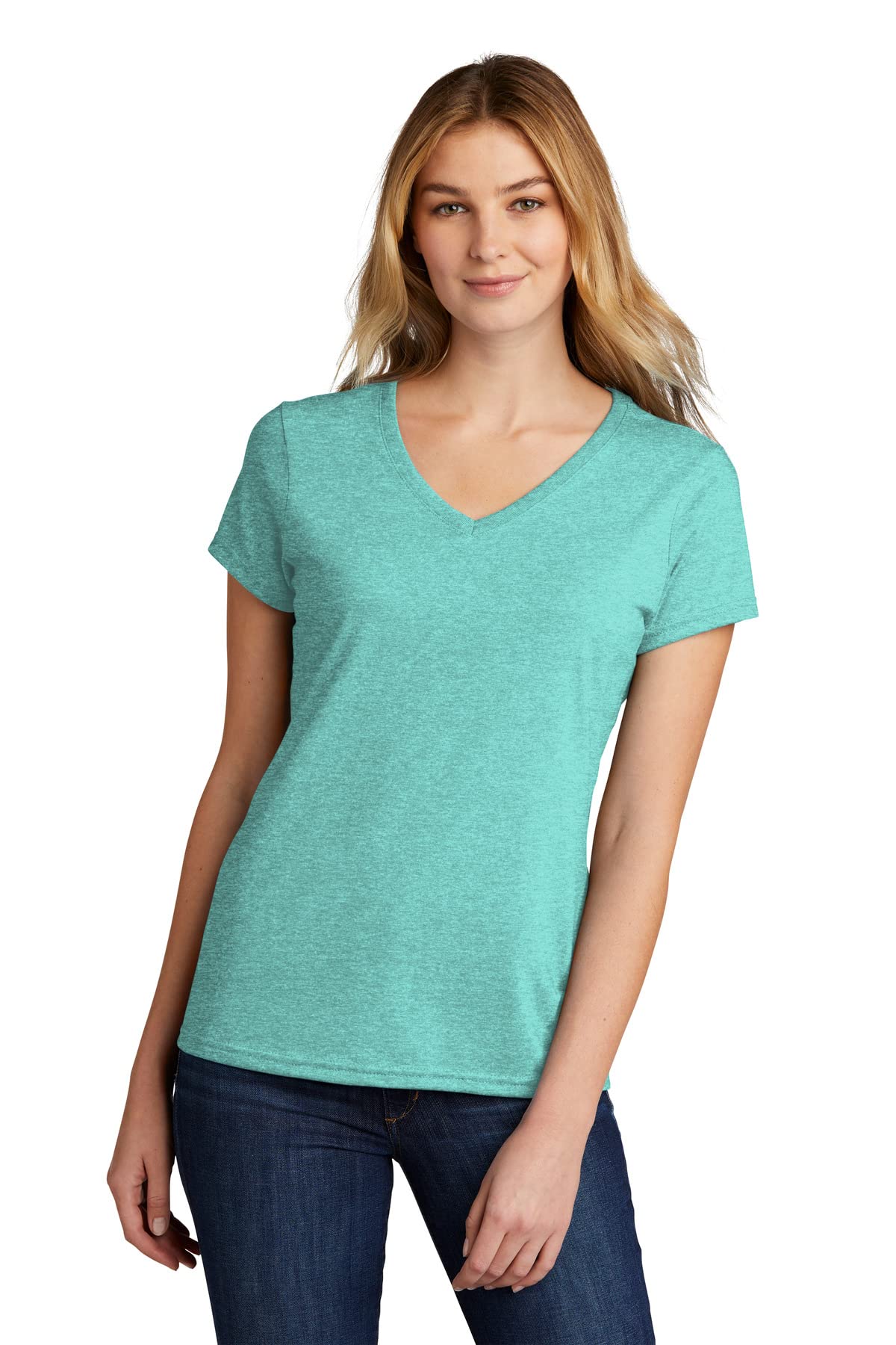 Port & Company ® Women's Tri-Blend V-Neck Tee. LPC330V Condition-New