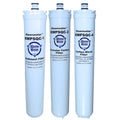 KleenWater Replacement Cartridges for Water Factory SQC4 System  3M 3MRO401 and Water Factory 47-55702G2  47-55704G2  47-55710G2  Set of 3  Made in USA