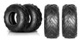 Pack of 4 Sport ATV Go Kart Tires 145/70-6 145x70-6 4PR Tubeless